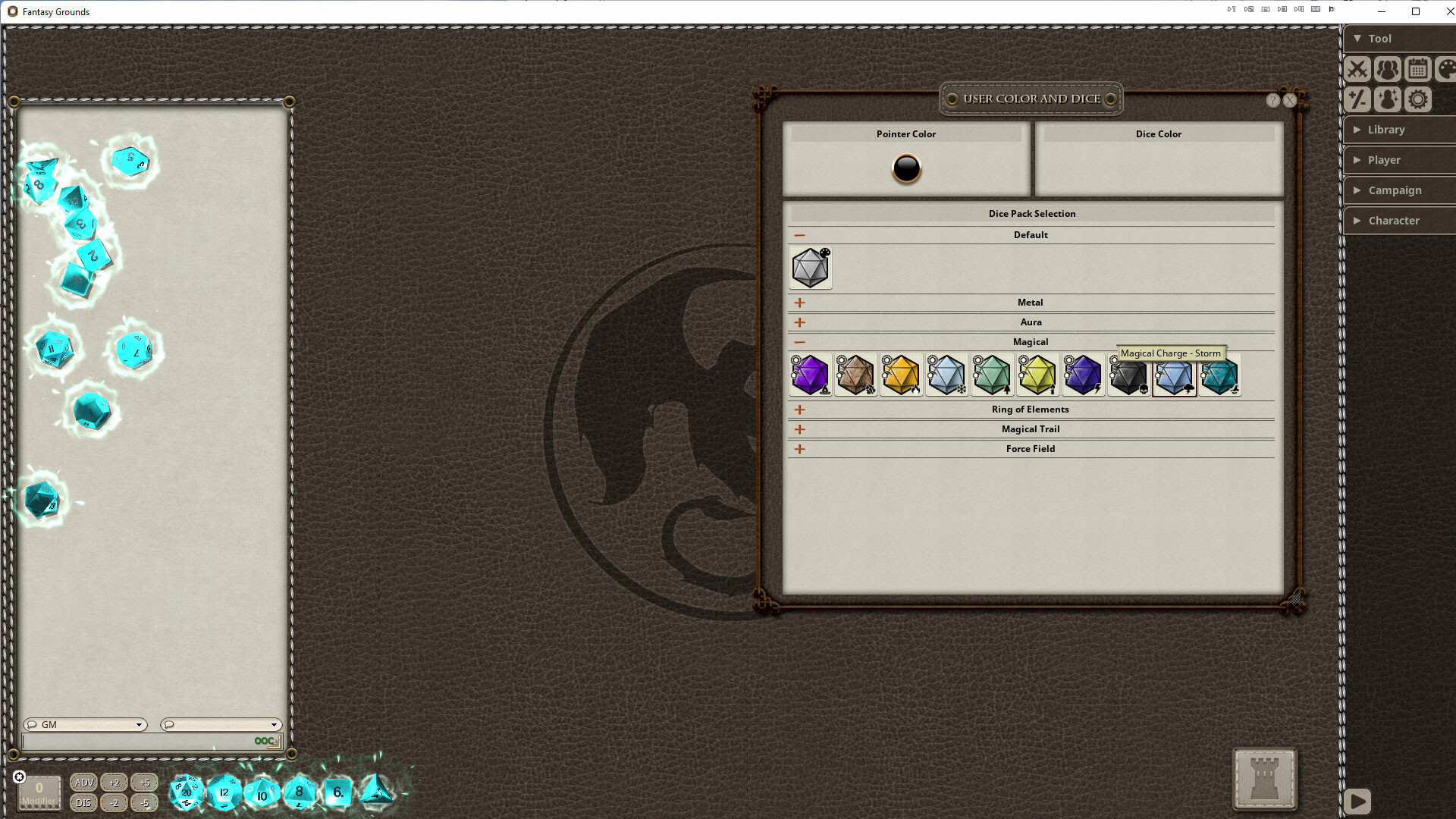 Fantasy Grounds - Magical Dice Pack screenshot thumbnail screenshot 5
