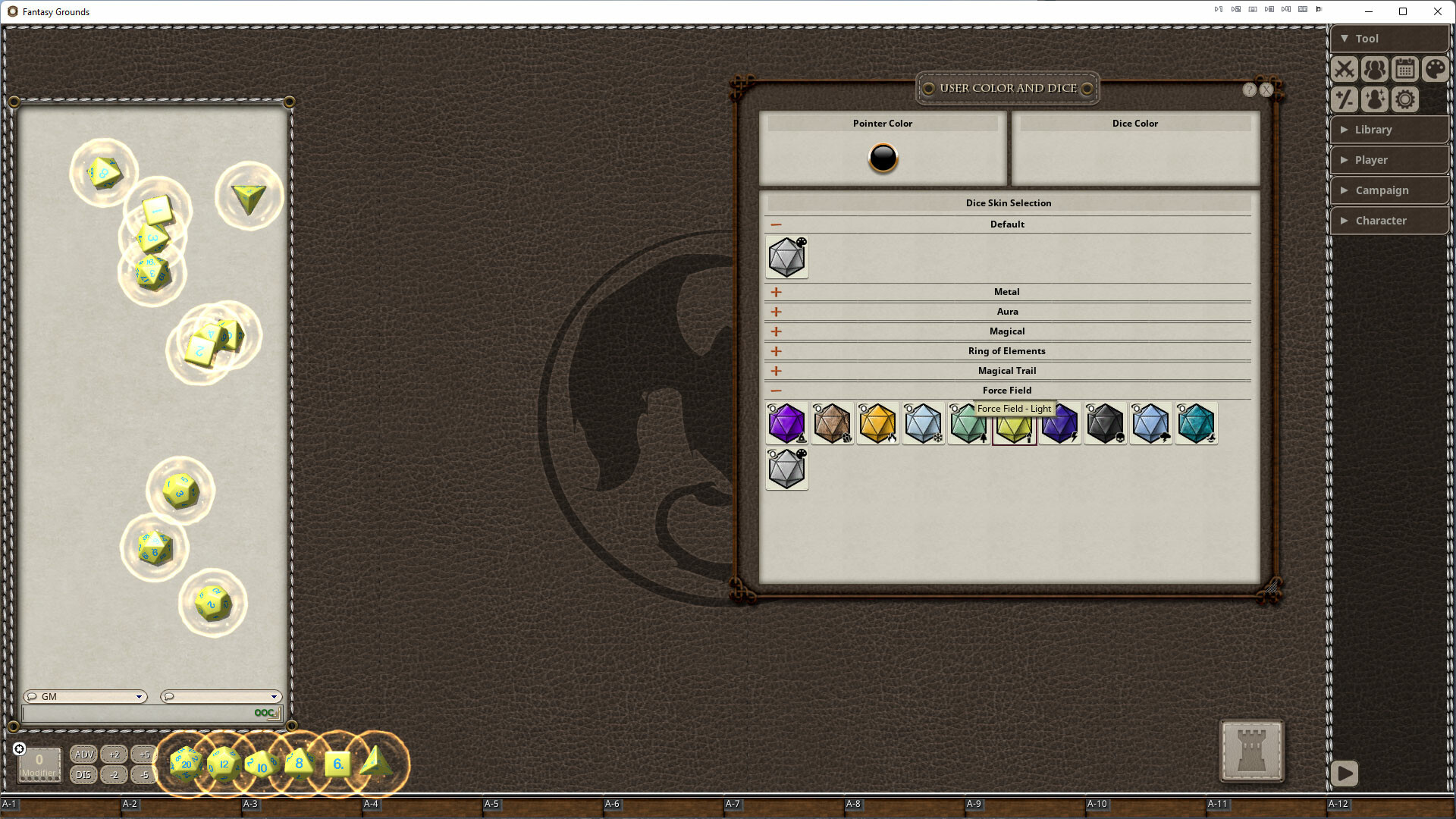 Fantasy Grounds - Force Field Dice Pack screenshot thumbnail screenshot 6