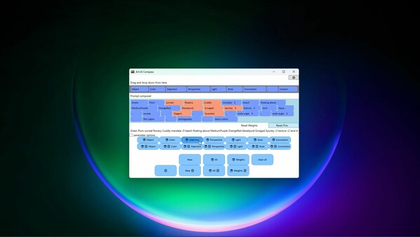 Скриншот из Art AI Compass