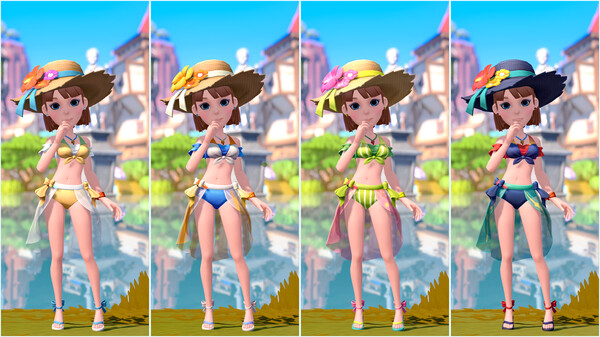 My Time at Sandrock - Builder's Beach and Ball Clothing Pack