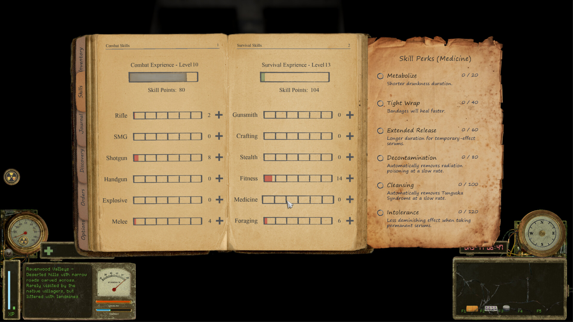 Tunguska: Way of The Hunter (Skills & Character Creation) screenshot screenshot 3