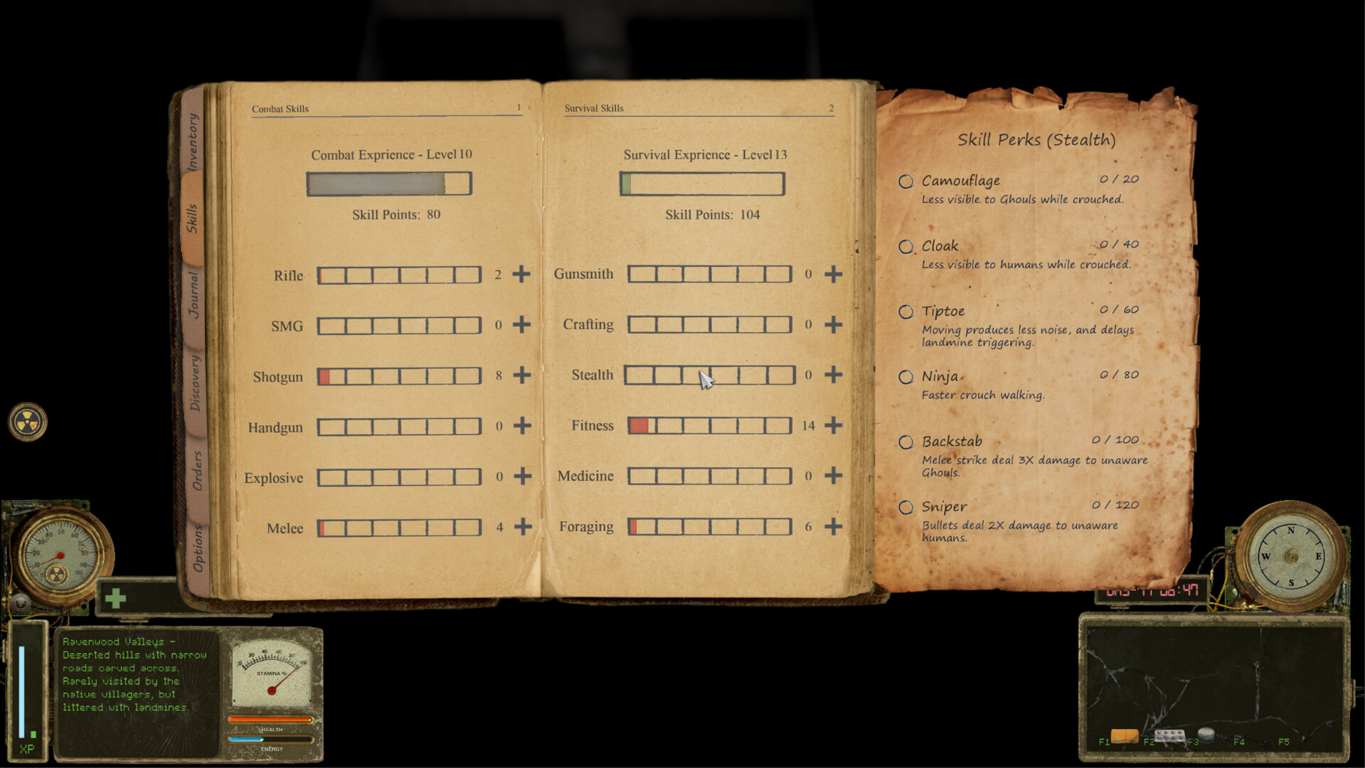 Tunguska: Way of The Hunter (Skills & Character Creation) screenshot screenshot 4