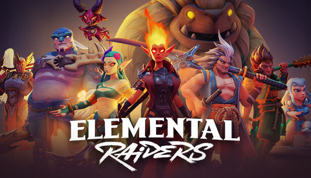 Elemental Raiders juego de rol táctico en STEAM y Elixir
