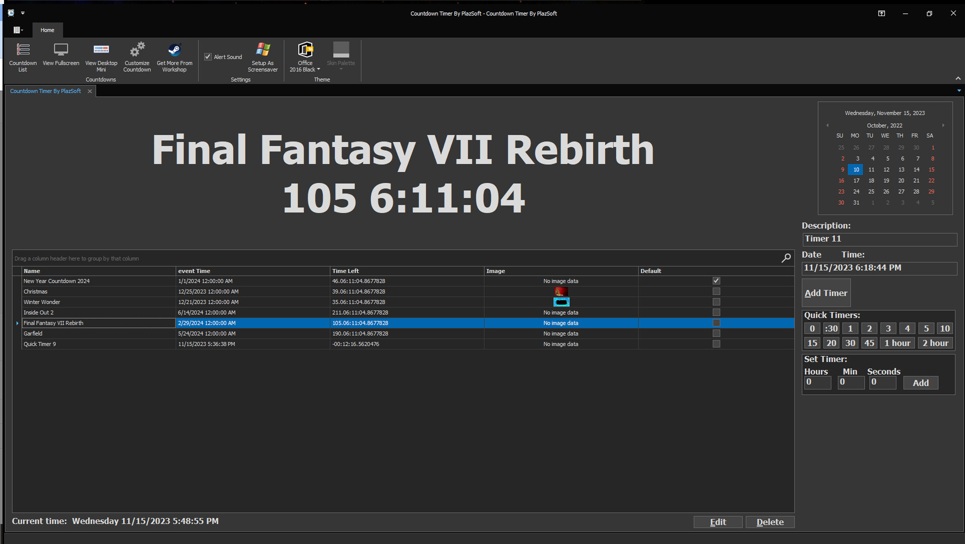 Countdown Timer screenshot 1