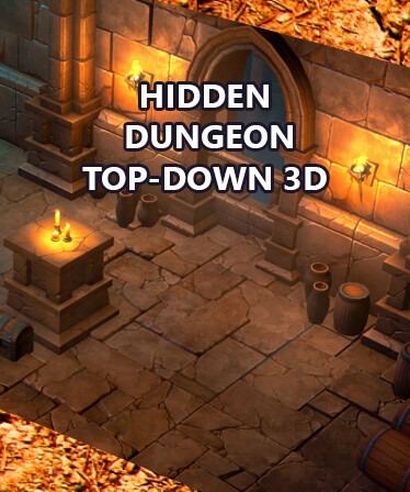 Hidden Dungeon Top-Down 3D