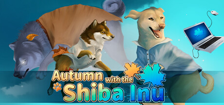 Autumn with the Shiba Inu