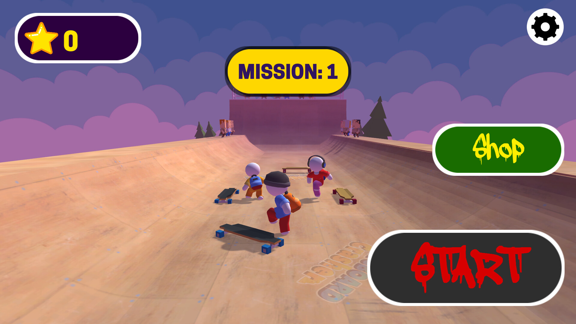 Two Skateboards Driving Simulator #4