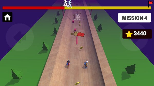 Скриншот из Two Skateboards Driving Simulator