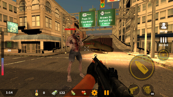 Скриншот из Zombies in Metropolis