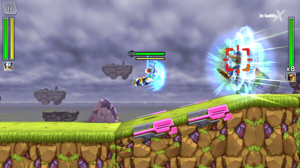 Screenshot of MEGA MAN X DiVE Offline