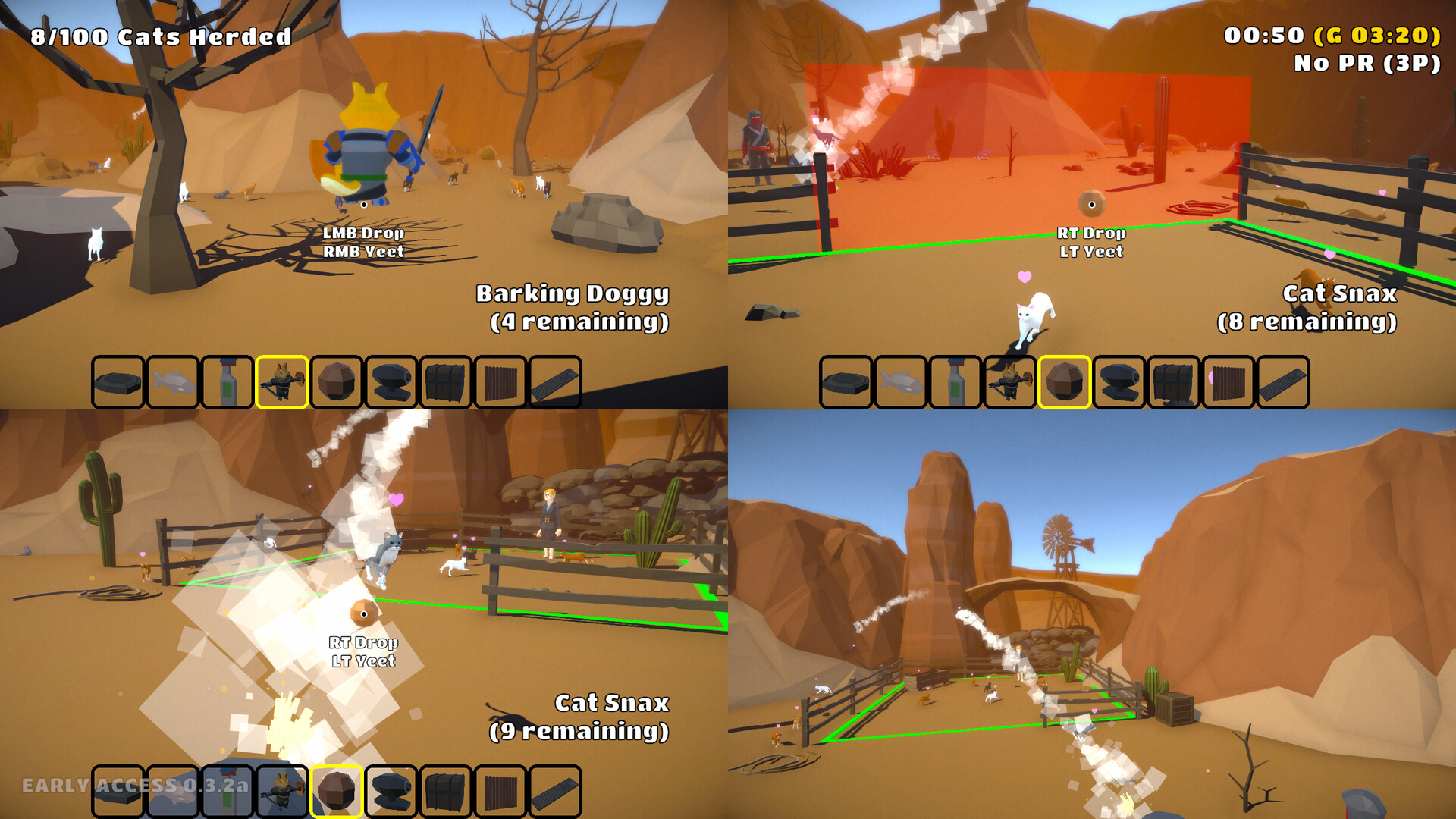 Cat Herders: Couch Coop Cat Corralling! on Steam