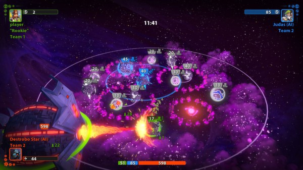 скриншот Planets Under Attack 1