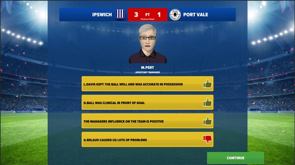 Скриншот из Football Club Management 2023