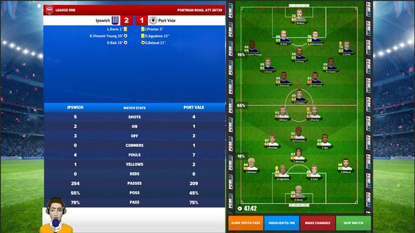 Скриншот из Football Club Management 2023