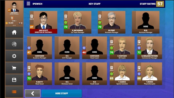 Скриншот из Football Club Management 2023