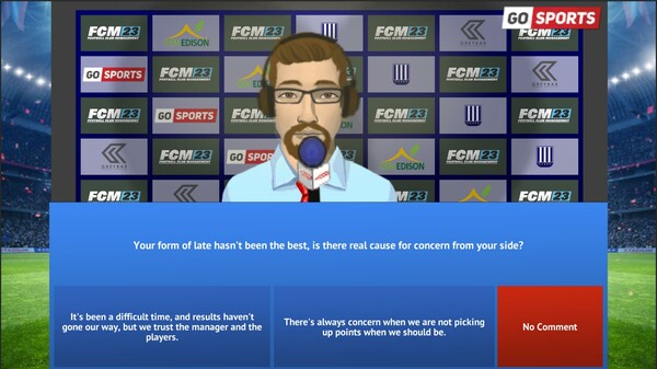 Скриншот из Football Club Management 2023