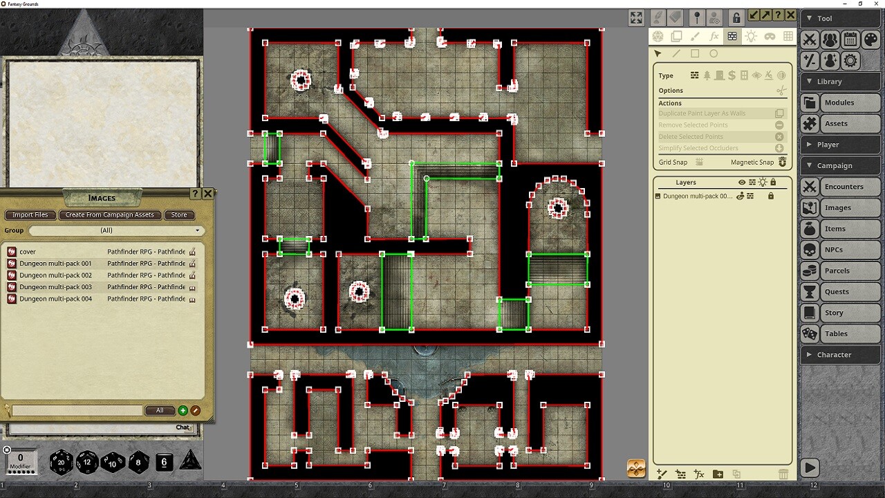 Fantasy Grounds Pathfinder Rpg Pathfinder Flip Mat Dungeons Multi