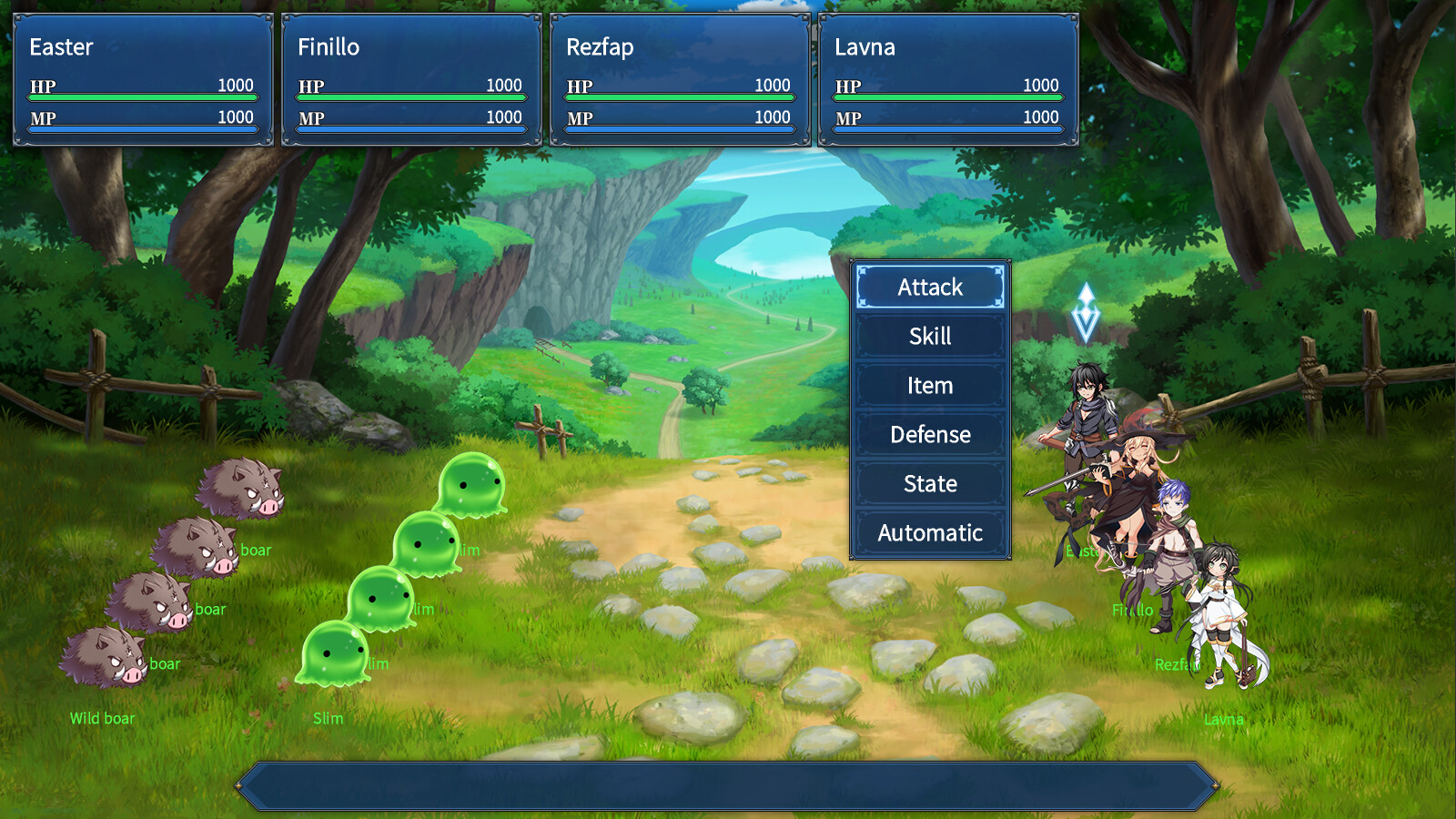 GameCreator - TBRPG - 梦之剑 - Sword of dream screenshot screenshot 1