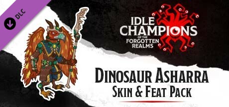 Idle Champions - Dinosaur Asharra Skin & Feat Pack banner image