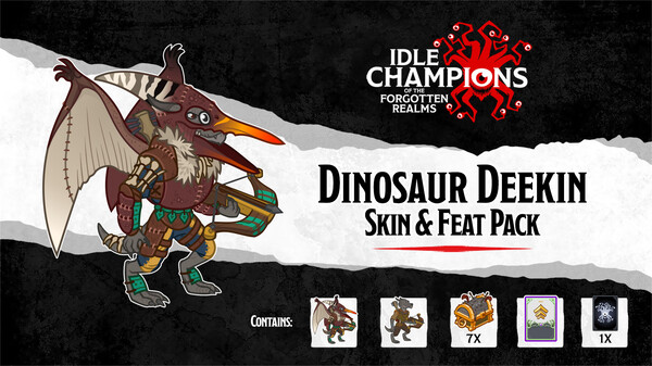 Idle Champions - Dinosaur Deekin Skin & Feat Pack Idle Champions - Dinosaur Deekin Skin & Feat Pack