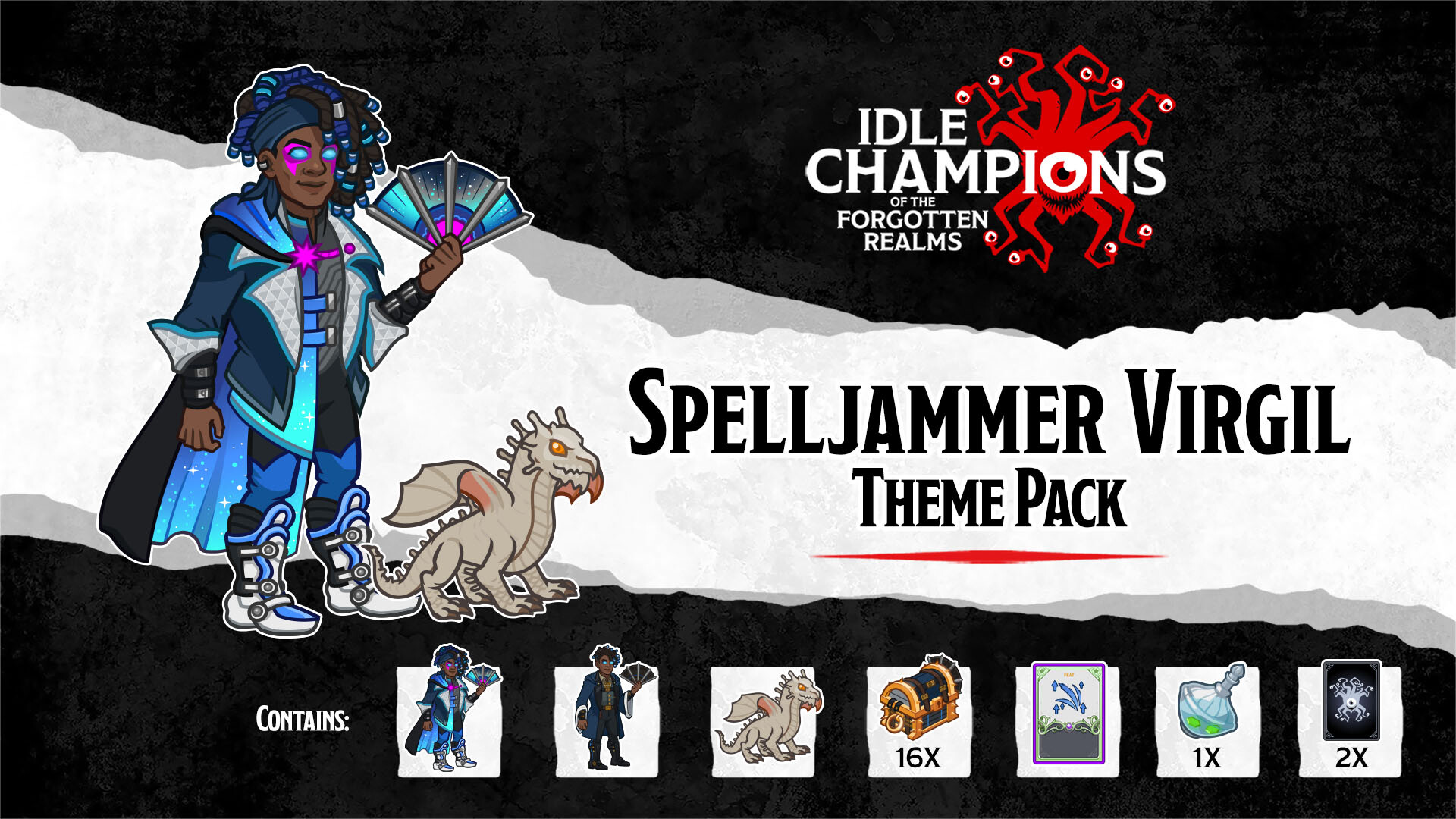 Idle Champions - Spelljammer Virgil Theme Pack Featured Screenshot #1