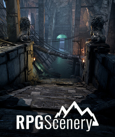 RPGScenery - Cave City Entrance