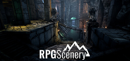 RPGScenery - Cave City Entrance