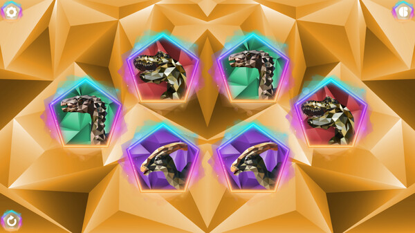 Скриншот из Poly Memory: Dinosaurs