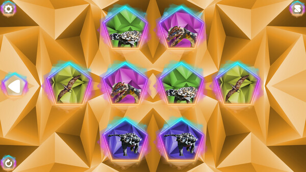 Скриншот из Poly Memory: Dinosaurs