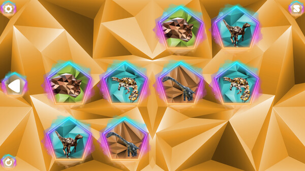 Скриншот из Poly Memory: Dinosaurs