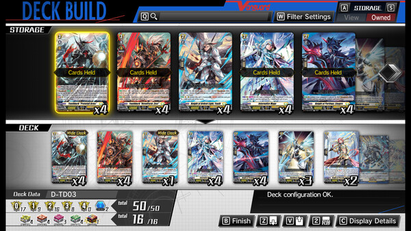 Cardfight!! Vanguard DD: Additional Deck [D-TD03]: Raika Koshiba -Skyfall Executors-