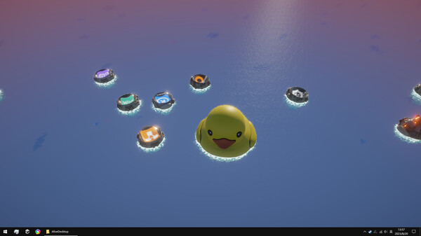 Скриншот из AliveDesktop