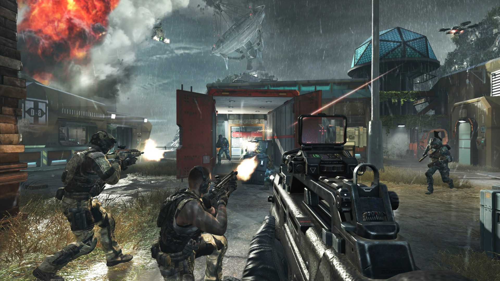Black Ops 2 Vengeance DLC Map Pack Gameplay - Buried Zombies