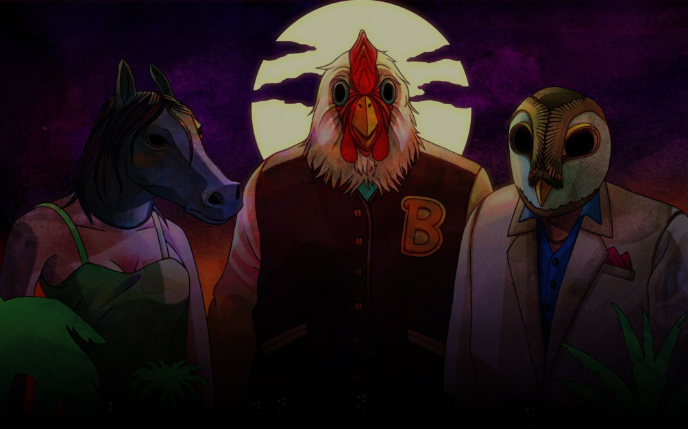 Hotline Miami - Imagem de Fundo do Jogo