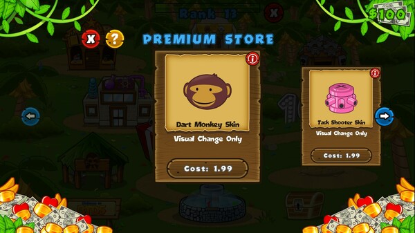 Bloons TD 5 - Classic Dart Monkey Skin