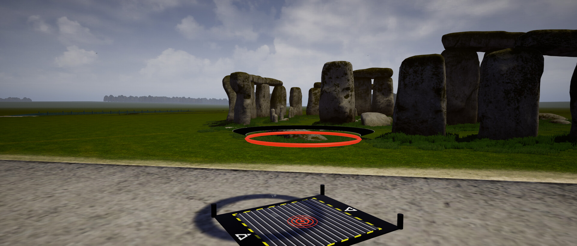 Infinadeck Stonehenge screenshot 1