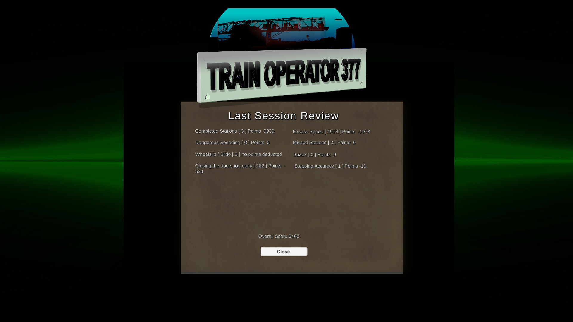 Train Operator 377 on Steam