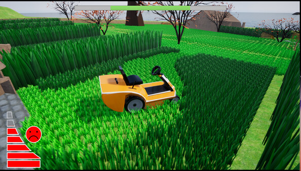Скриншот из Relaxing Lawnmower Simulator