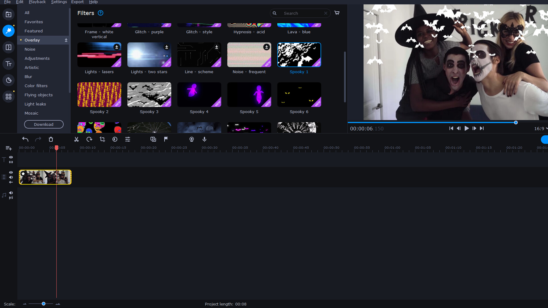 Movavi Video Editor Plus 2022 - Spooky Overlay Pack On Steam