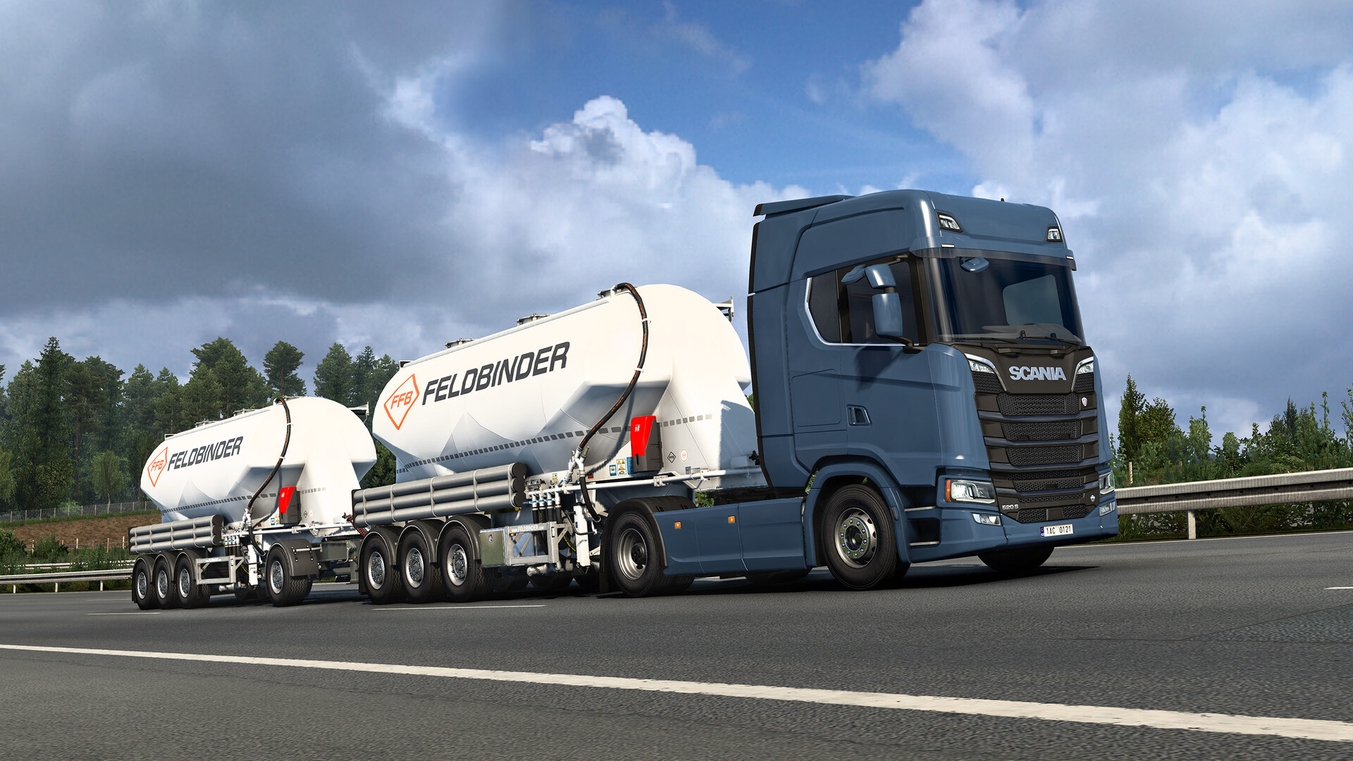 Euro Truck Simulator 2 - Feldbinder Trailer Pack screenshot screenshot 4