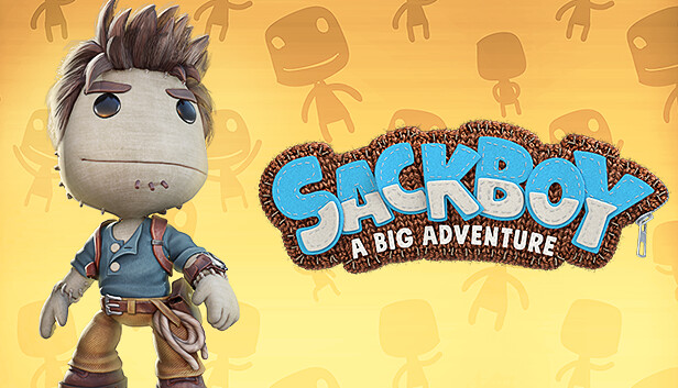 Сэкбой tm большое приключение. Sackboy: a big Adventure костюмы. Секбой адвенчур плакат. Сэкбой большое приключение обои.