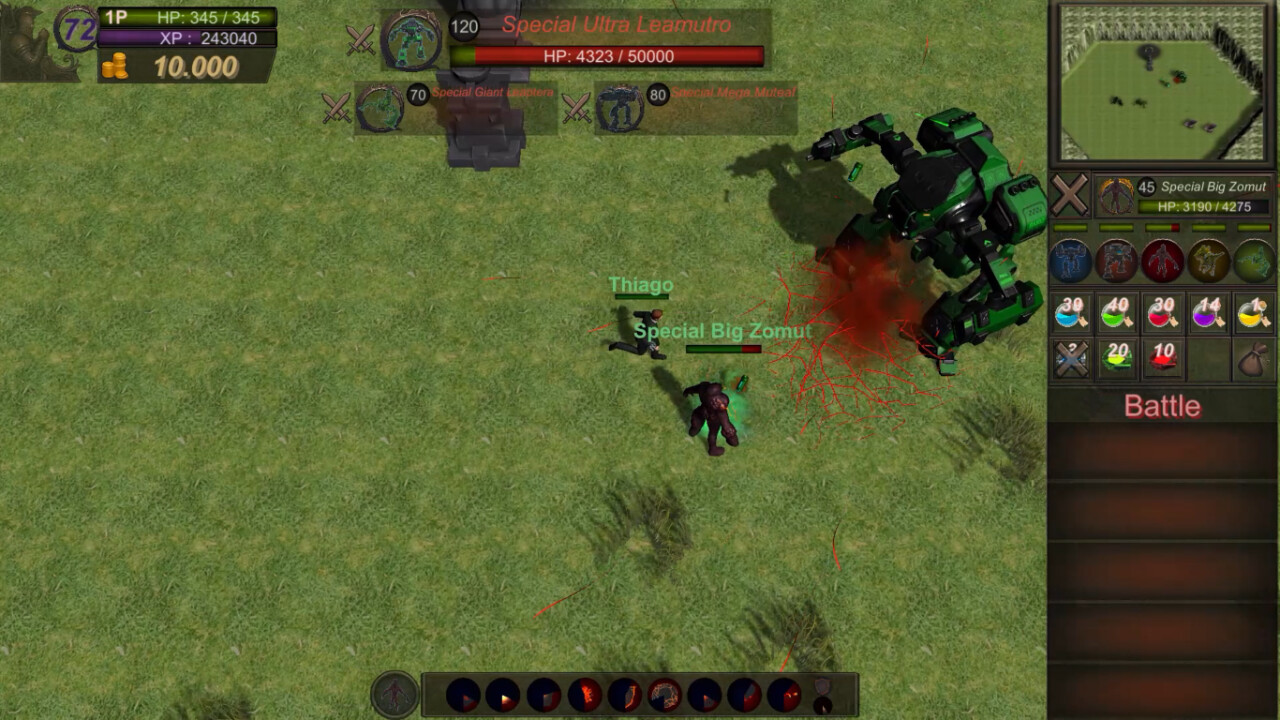 Cymut X Mutrobo RPG - Mutants VS. Robots PC gameplay screenshot 2 of 7