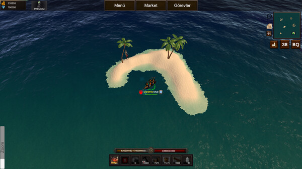 Скриншот из Naval Battle Online
