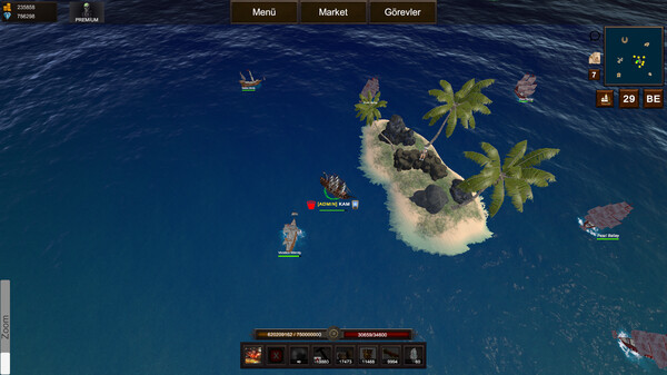 Скриншот из Naval Battle Online