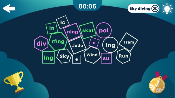 Learn Words - Use Syllables game for windows Pc 1