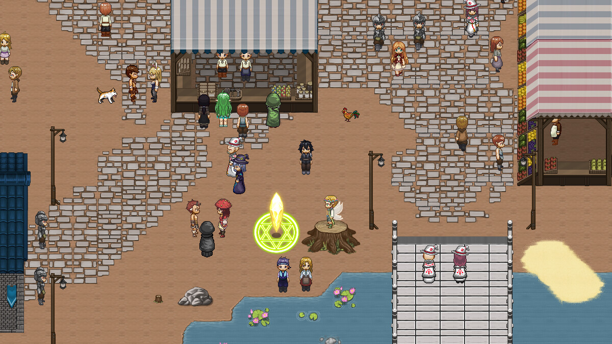 GameCreator - RPG - 苍之羽 - Feather of cyan screenshot screenshot 1