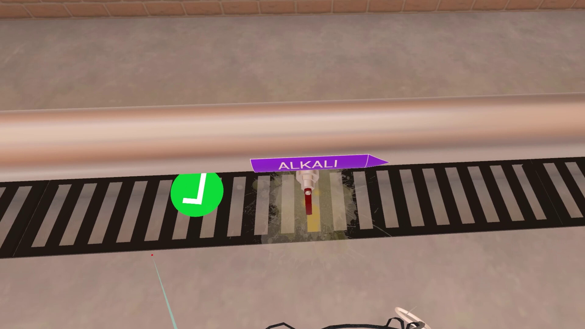 Maintenance Safety (Pipes and Acids) VR Training screenshot 1