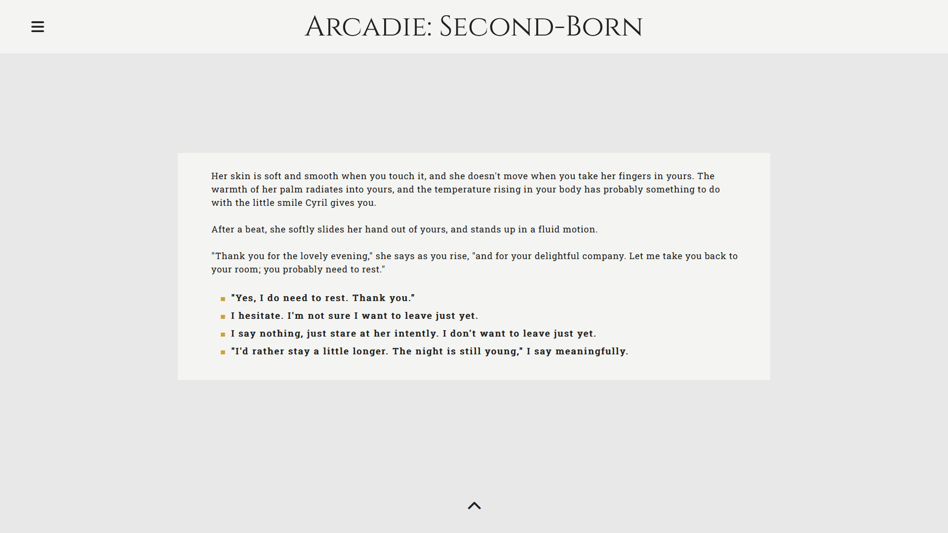 Arcadie: Second-Born #4