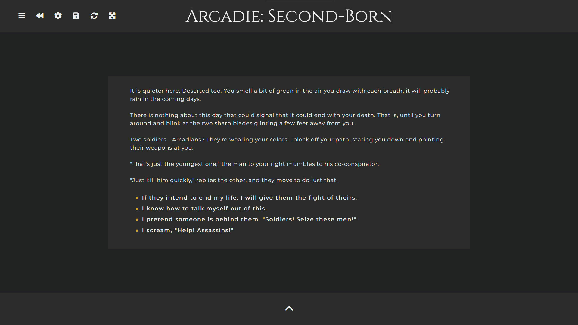 Arcadie: Second-Born Featured Screenshot #1