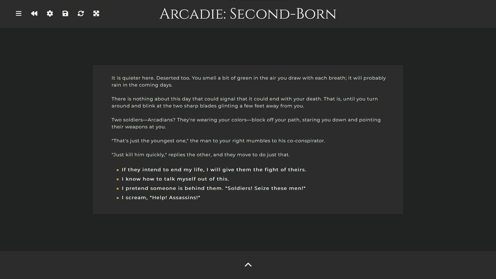 Arcadie: Second-Born #0